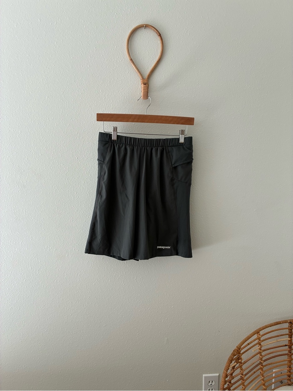 Patagonia Grey Running Shorts
